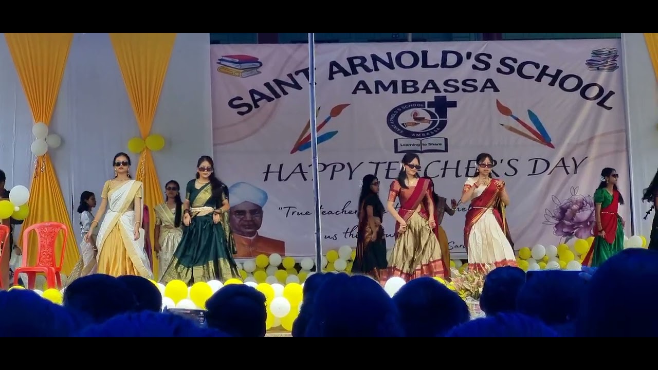 'Class X' south indian (dance  cover) on Teacher's Day | @SaintArnold'sSchool | Ambassa 