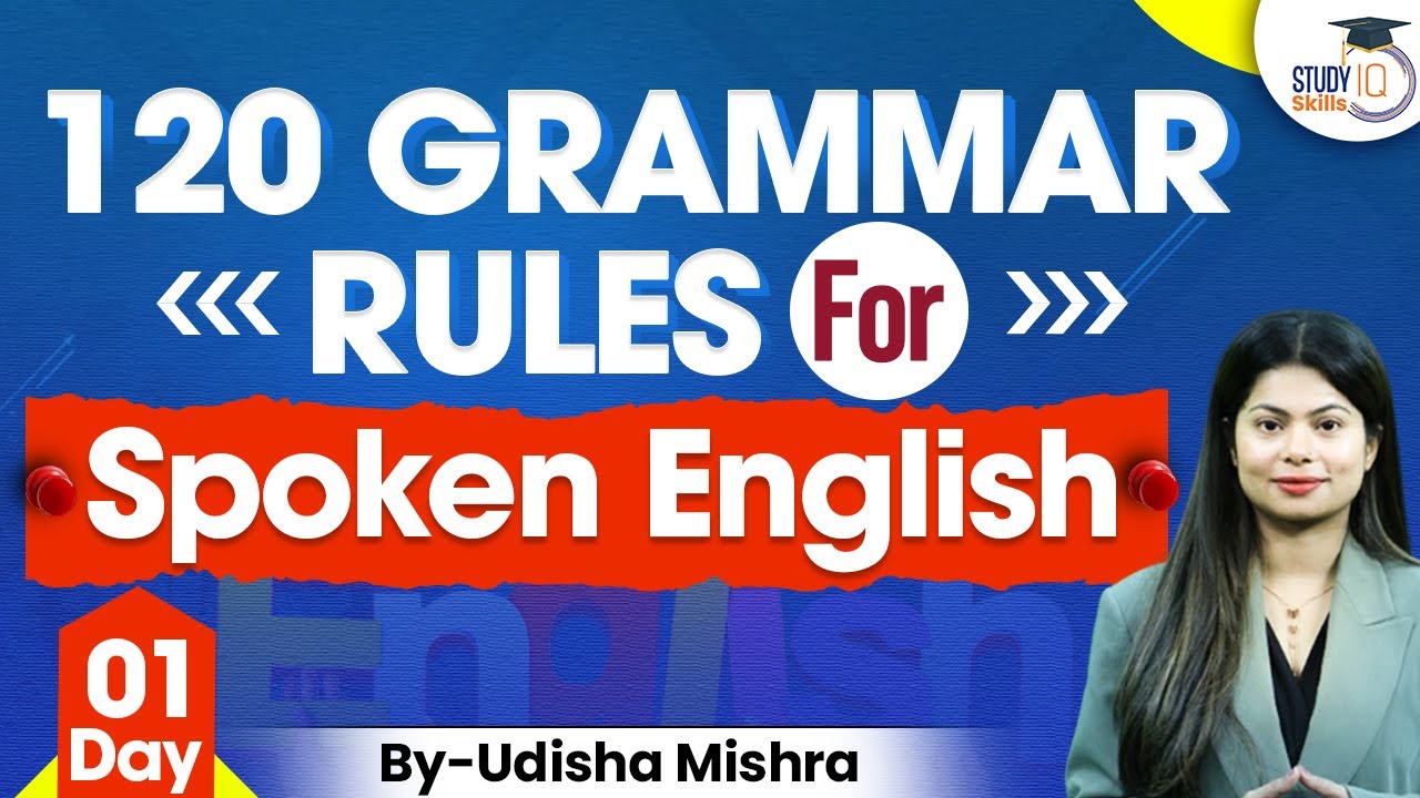 120 Grammar Rules for Spoken English | Day 1: Master the Basics ...