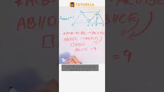 Parallelogram Area: Base 9 & Height 6 Explained #Math #Parallelogram #AreaOfAParallelogram