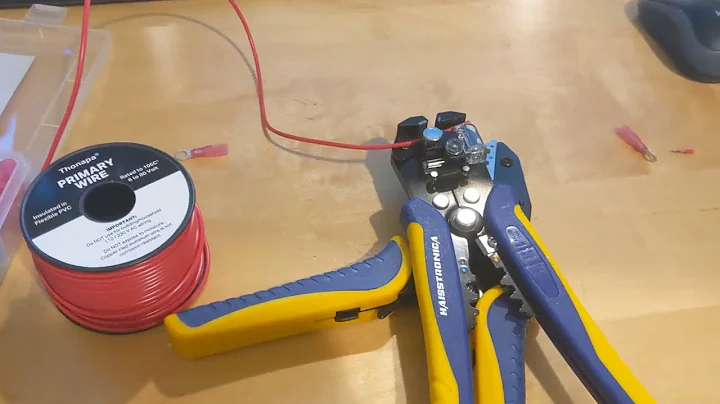 haisstronica Crimping Tool for Heat Shrink Connectors Set Review, Great tool for stripping and secur