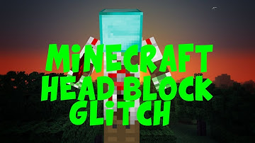 Minecraft Any block on head glitch (PS3 EDITION)