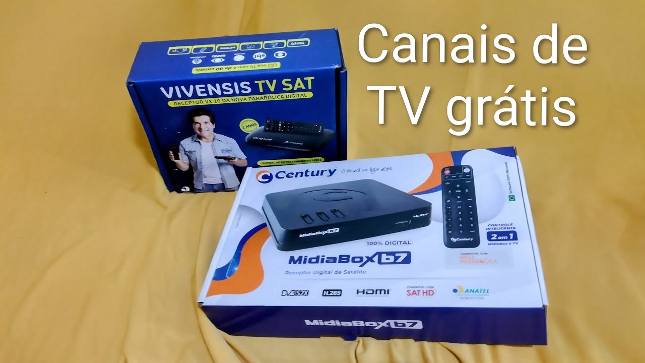 Vivência ou Midia Box - artista 70 canais grátis, satélite Sky de onde Star one D2 - Nova parabólica