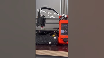 Prusa Mini with input shaping and pressure advance -alpha 5.1.0 firmeware