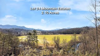 590 Country Walk, Franklin, NC 28734 - Stunning 2 AC Homesite w/Mountain, River & Farm Views - $135K