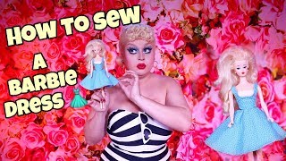HOW TO SEW A BARBIE DRESS | JAYMES MANSFIELD