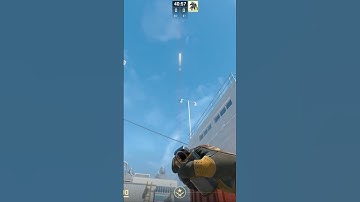 How to throw the outside smoke wall on nuke (Alternate) #cs2smokes #cs2nuke #cs2 #gaming #shorts