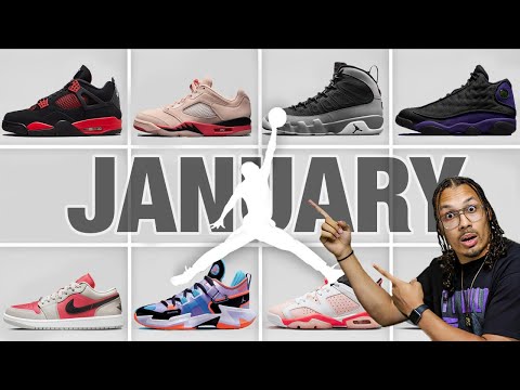 Air Jordan Sneaker Release Update January 2022