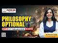 Philosophy Optional Lecture 20 | By Shivani Ma’am | Plutus IAS #UPSC #IAS