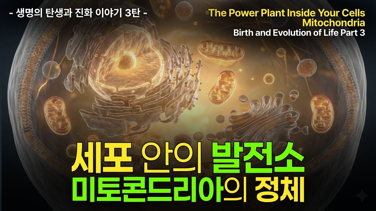 20억 년 전 삼켜진 세균이 지금도 당신 안에 있습니다 | 생명의 탄생과 진화 3편