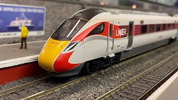 Hornby class 800 LNER Azuma running session