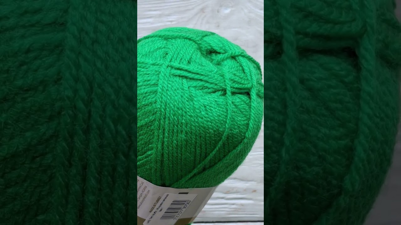 Lady Yarn Muffin, Яскраво-зелений No41, пряжа для килимової