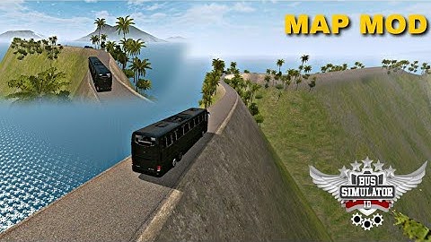 ETS 2 Like Dangerous Hill New Map Mod for Bussid V3.7