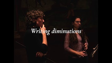 Phaedrus Presents: Writing diminutions (process)