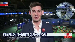 Scotland's First Minister Nicola Sturgeon refuses to answer Political Correspondent Tom Harwood