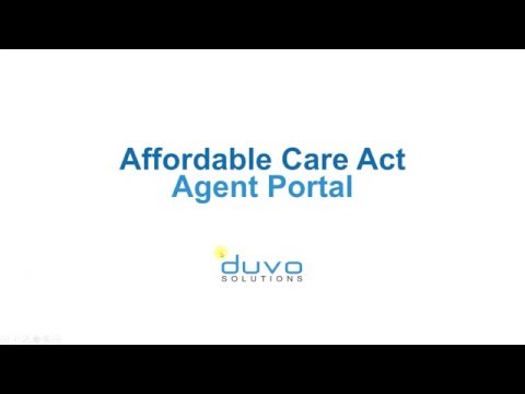 Affordable Care Act (ACA) Agent Portal