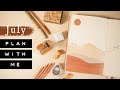 July Collage Bullet Journal Setup | Easy Boho Theme