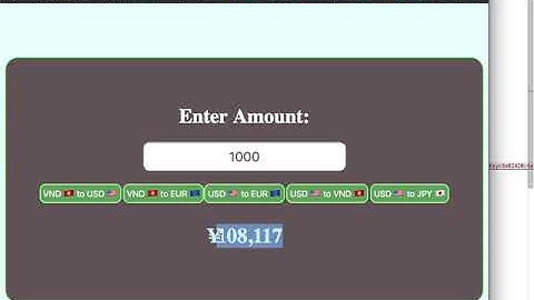 2.2 Javascript, HTML, & CSS Currency Converter pt 2  | El Captain