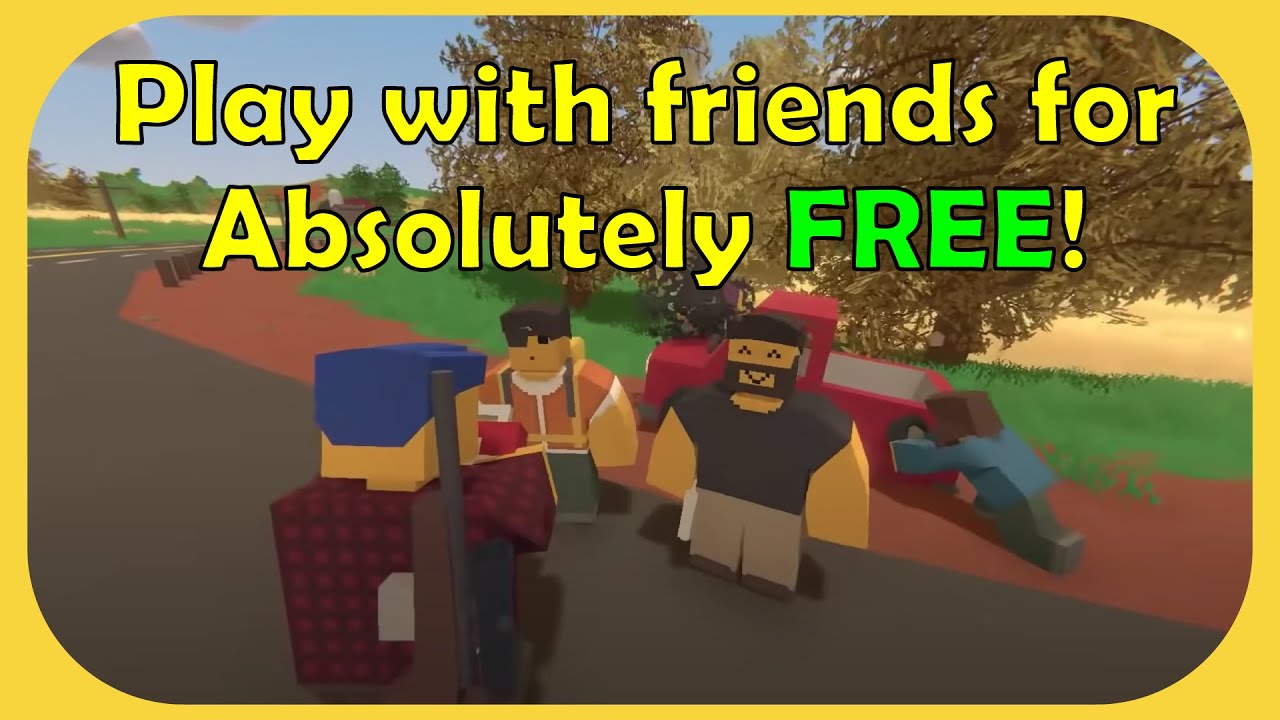 🔥 PLAY WITH FRIENDS FOR ABSOLUTELY FREE in Unturned! 🔥 How to make a