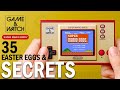 Game & Watch: Super Mario Bros ALL 35 Secrets and Hidden Bits!