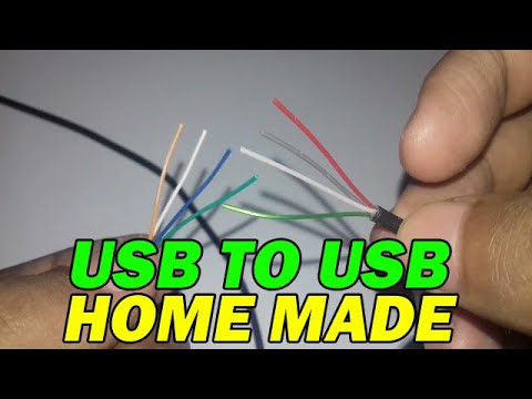 Video: Apakah kabel USB ke USB?
