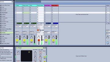 Creating submixes in Ableton Live