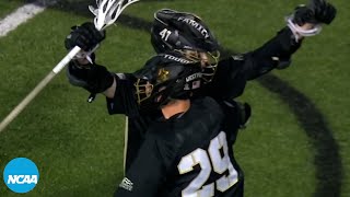 Final 5 minutes: Army vs. Maryland in 2023 NCAA men's lacrosse first round