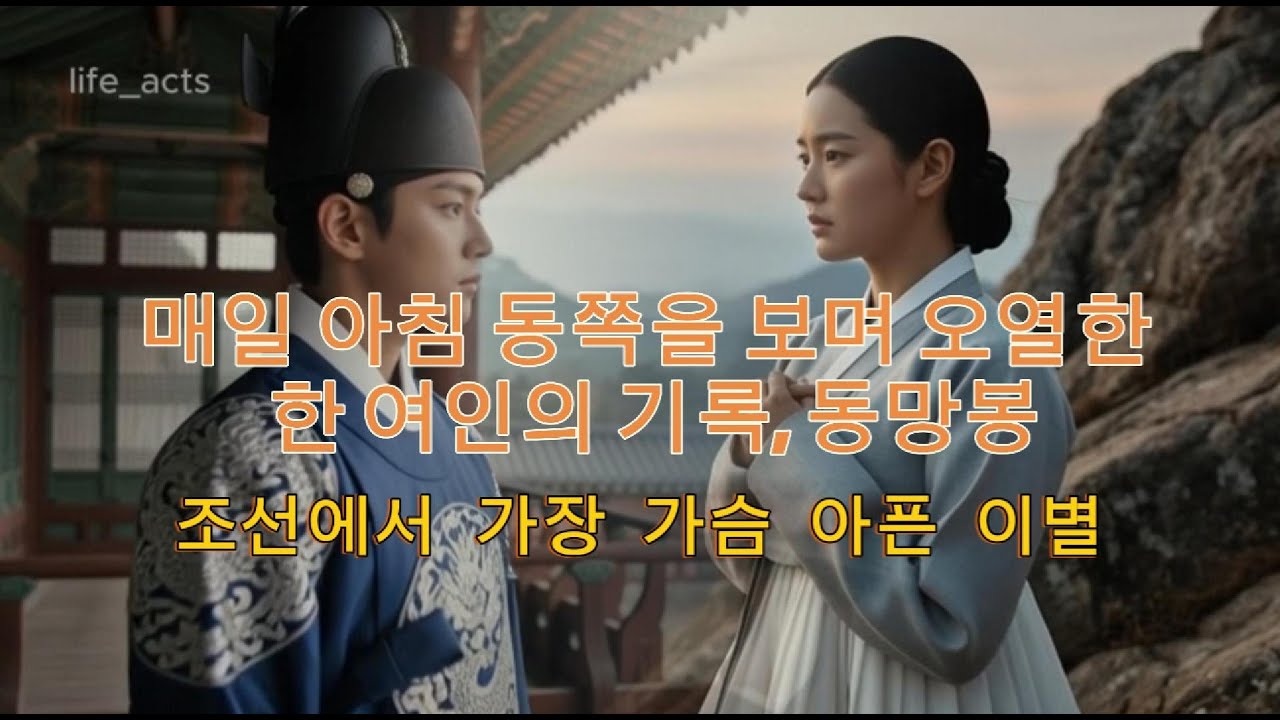 [동망(東望)] 님 향한 육십 년 - 단종과 정순왕후의 영원한 이별 l 사극ost풍 (Korean Saguk OST)