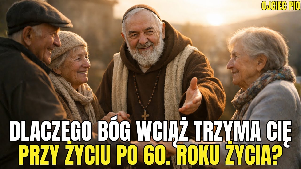 DLACZEGO BÓG WCIĄŻ TRZYMA CIĘ PRZY ŻYCIU PO 60. ROKU ŻYCIA? Ojciec Pio ujawnia!