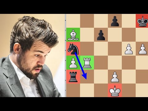 Видео: НЕВООБРАЗИМЫЙ ЛЯП Магнуса Карлсена! GRENKE Chess Classic 2024 (1 тур) | Шахматы