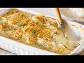 Super Creamy and Cheesy FENNEL BAKE | With homemade BESCIAMELLA sauce and nutty CRUNCHY topping!