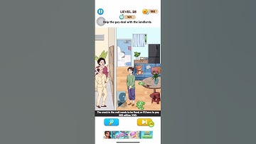 Annoying Puzzle Game Level 28 - Help The Guy Deal With The Landlords