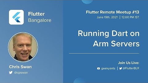 Dart on Arm Servers by Chris Swan