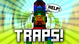 We Searched for 'Traps' on the Workshop to Prep for Survival! - Scrap Mechanic Workshop Hunters