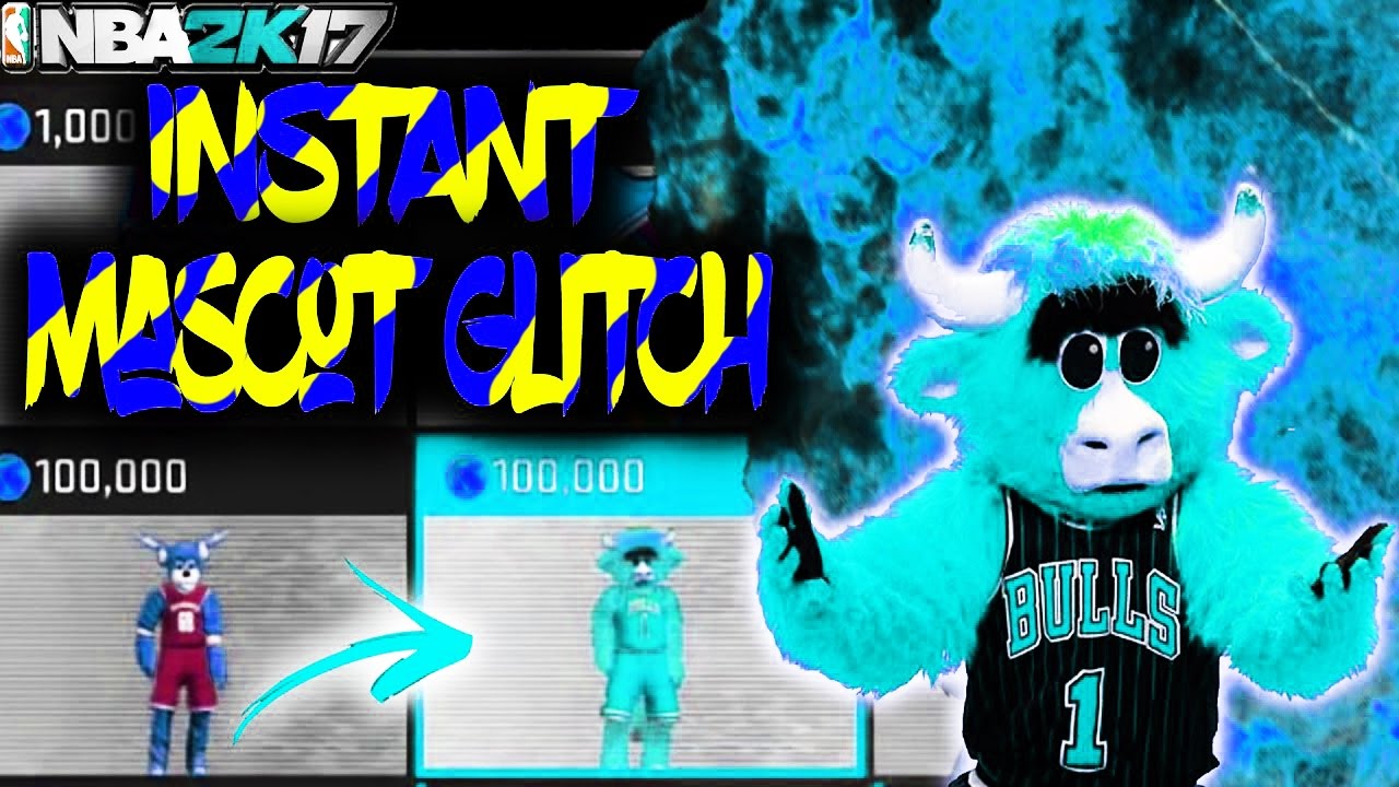NBA 2K17 MASCOT GLITCH AT ANY REP WORKING AFTER PATCH 8!!!