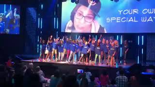 Kaitlyn performing at Browns Bridge Church