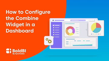 How to Configure the Combine Widget in a Dashboard