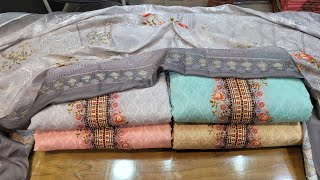 সেরা JAKOATE ইন্ডিয়ান কটন থ্রি পিস NEW COLLECTION  2025 কিনন পাইকারি দামে দামে