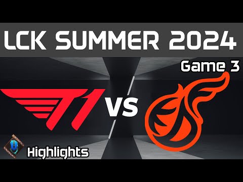 T1 vs KDF Highlights Game 3 | LCK Summer W9D1 2024 | T1 vs Kwangdong Freecs by Onivia