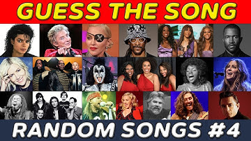 Guess The Song 🎸 Guess 60 Random Songs (Part4) 🎵 Music Quiz