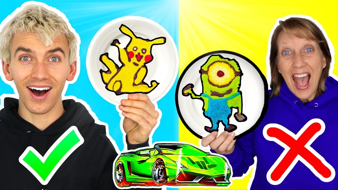 stephen sharer bio PANCAKE ART CHALLENGE!! DIY MINECRAFT MINIONS & LEGO