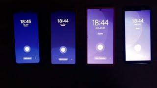 Galaxy M34 5G, Galaxy M53 5G, Galaxy Note10+ and Galaxy J8 alarm clock and timer alert.