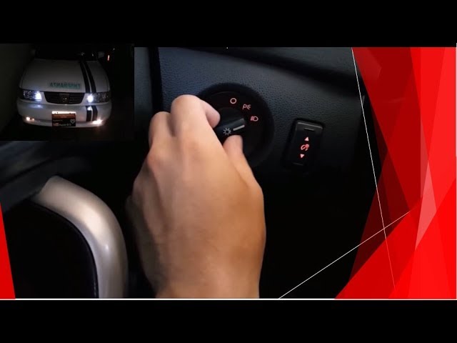 Sabes usar correctamente las luces de tu coche?