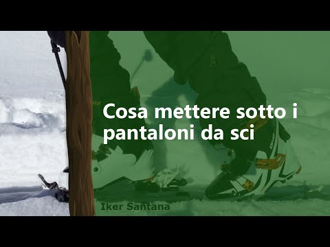 Video: Cosa indossare sotto i pantaloni da sci