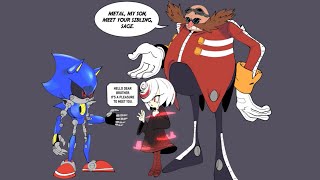 The Whole Egg Family is HERE! (Sonic Comic Dub)