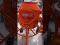 Concrete mixer and ventilator fan