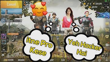 JOINING RANDOM SQUAD OF GIRLS LIKE A BOT | PUBG MOBILE