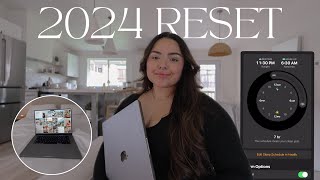 RESET FOR 2024 | how to make 2024 a successful & meaningful year