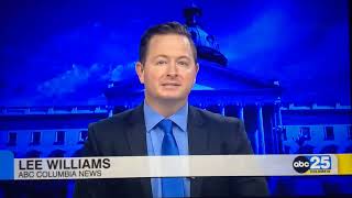 WOLO ABC 25 Columbia News at 11pm Sunday open April 6, 2025