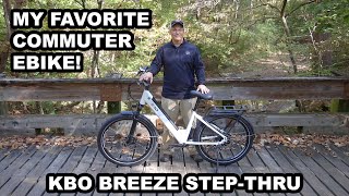 My current favorite commuter ebike! (KBO Breeze Step-Thru $1.5k)