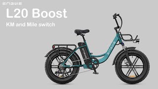 L20 Boost KM and Mile switch